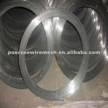 2.4 * 3.0mm galvanizado Oval Fence Wire Fabricante